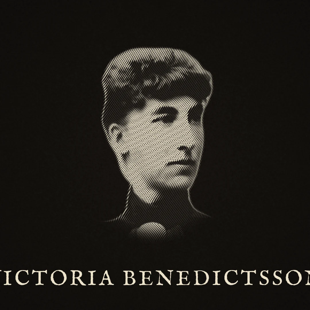 Porträtt av Victoria Benedictsson. Beskrivning finns under Om verket.